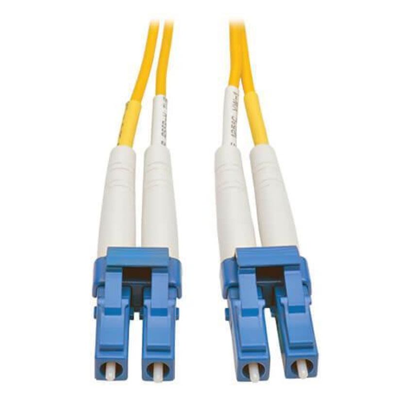 Tripp Lite N370-01M LSZH OFNR OS2 Singlemode Fiber Optic Patch Cable, 2 Fiber, 8.3 um Core, 1 m L